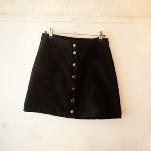 H&am suede mini skirt